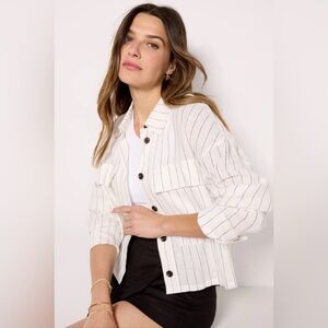 Evereve Night Owl Shacket • Sanctuary